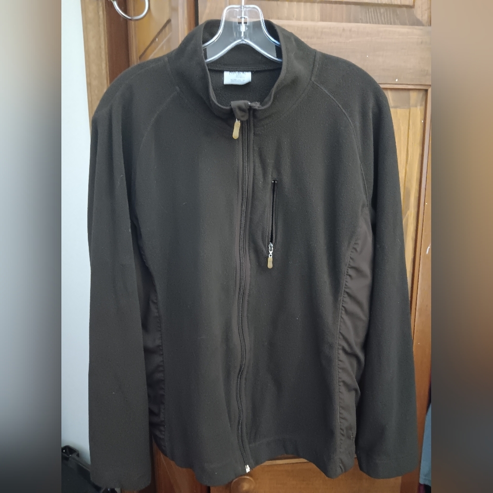 Danskin Now Unisex Zip Up Fleece Jacket~
